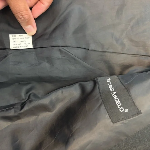 Boys black dress Suit size 16 - Picture 7 of 11